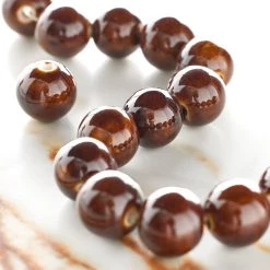 Flash Sale 😍 Amber Ceramic Round Beads, 12mm by Bead Landing™ ⭐ -Deals Bead Landing Store 10120950 20