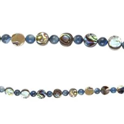 Best reviews of ๐ 12 Pack: Blue & Brown Flat Oval Abalone Beads, 8mm by Bead Landing™ ๐