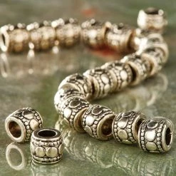 Flash Sale ⭐ Sterling Silver Plated Tube Beads, 7mm by Bead Landing™ 👏 -Deals Bead Landing Store 10172725 20