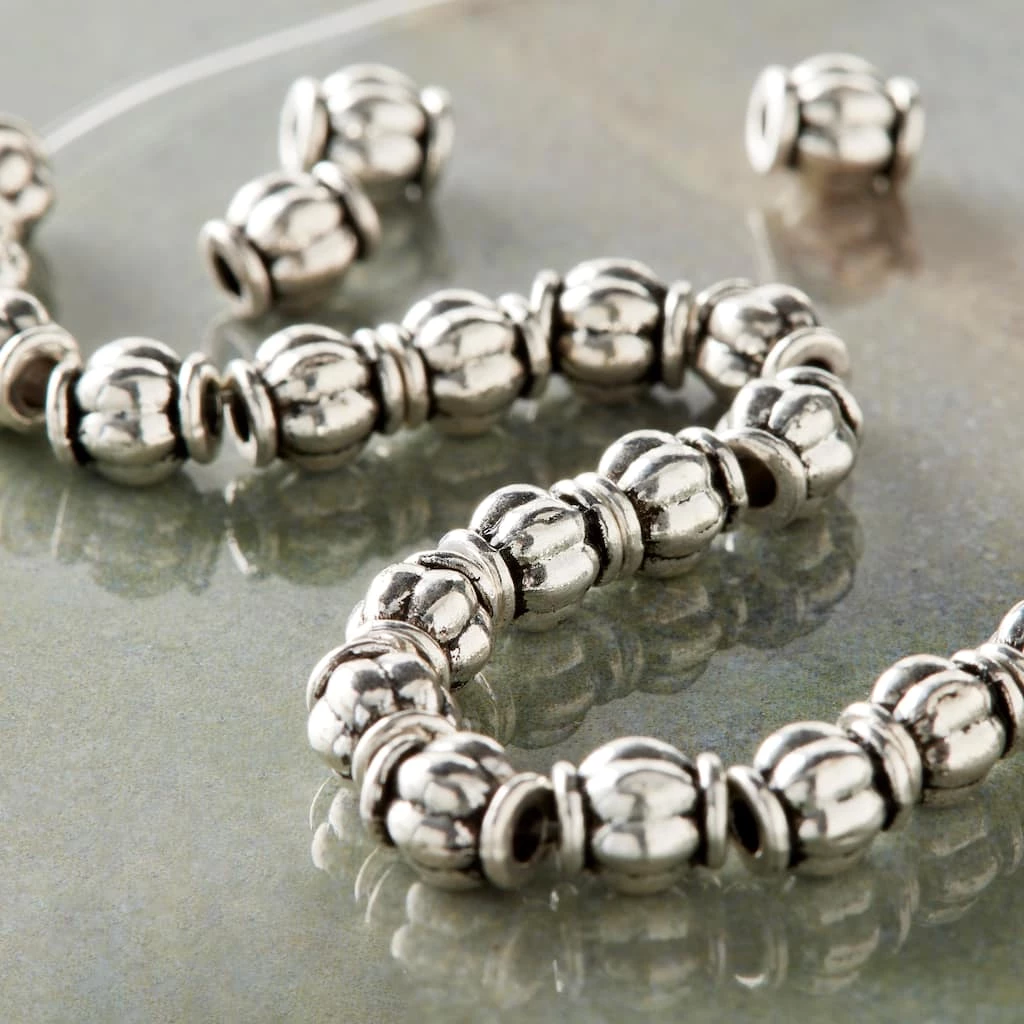 Deals 😉 Sterling Silver Plated Beads, 6mm by Bead Landing™ ⭐ 4 Deals 😉 Sterling Silver Plated Beads, 6mm by Bead Landing™ ⭐ - Image 2