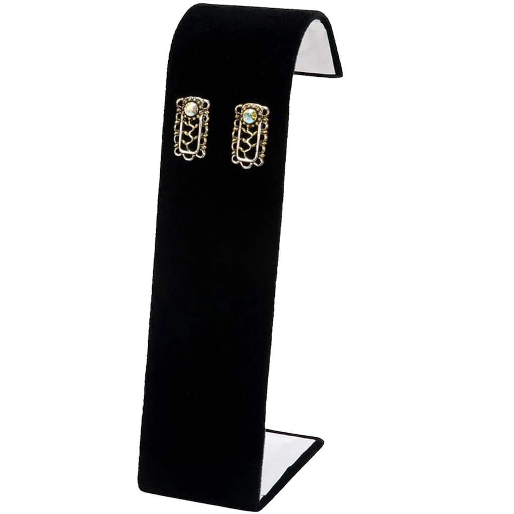 Cheapest 👍 Black Velvet Earring Display by Bead Landing™ 🥰 3 Cheapest 👍 Black Velvet Earring Display by Bead Landing™ 🥰