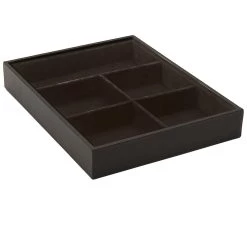 Discount 🌟 12 Pack: 5 Compartment Velvet Storage Tray by Bead Landing™ 💯