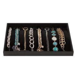 Outlet ⭐ Black Velvet Jewelry Tray with Hooks by Bead Landing™ 👏 -Deals Bead Landing Store 10196282 3