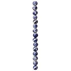 Cheap 😀 Sapphire Mix Ceramic Round Beads, 8mm by Bead Landing™ 🔥 -Deals Bead Landing Store 10216845 30