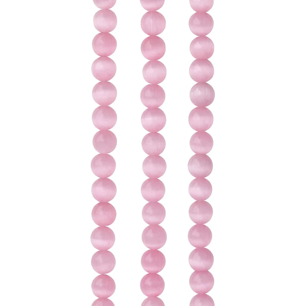 Cheapest 😀 Cat's Eye Round Glass Beads, 6mm by Bead Landing™ 🌟 3 Cheapest 😀 Cat's Eye Round Glass Beads, 6mm by Bead Landing™ 🌟