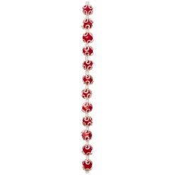 Coupon 😉 Red Faceted Glass Bead With Bead Cap, 10mm by Bead Landing™ ⭐ -Deals Bead Landing Store 10217629 30
