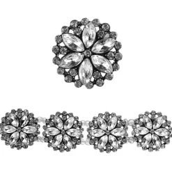 Hot Sale 🤩 Metal Round Floral Sliders, 26mm by Bead Landing™ ⌛
