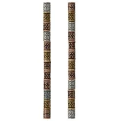 New 👍 Metal Carved Tube Beads, 9mm by Bead Landing™ ⌛ 8 New 👍 Metal Carved Tube Beads, 9mm by Bead Landing™ ⌛ -Deals Bead Landing Store 10242639 30