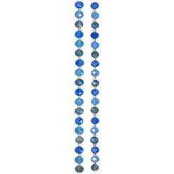Brand new 😍 Blue Mix Faceted Glass Rondelle Beads, 8mm by Bead Landing™ ✨ -Deals Bead Landing Store 10264537 30