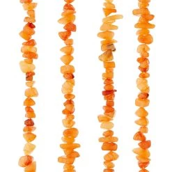Deals 🎁 Orange Quartz Chip Beads by Bead Landing™ 😀