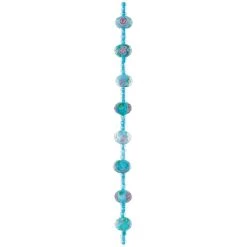 Cheap ๐งจ Aqua Floral Lampwork Glass Rondelle Beads, 11mm by Bead Landing™ ๐ 7 Cheap ๐งจ Aqua Floral Lampwork Glass Rondelle Beads, 11mm by Bead Landing™ ๐ -Deals Bead Landing Store 10290530 30