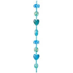 Deals 👏 Aqua Heart & Flower Lampwork Glass Beads by Bead Landing™ 👏 7 Deals 👏 Aqua Heart & Flower Lampwork Glass Beads by Bead Landing™ 👏 -Deals Bead Landing Store 10290532 30