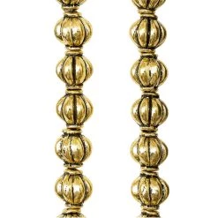Brand new 🌟 Gold Metal Lantern Beads, 8mm by Bead Landing™ 🔔