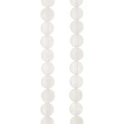 Budget 😉 White Quartzite Round Beads, 8mm by Bead Landing™ 🎉