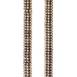 Coupon 🤩 Silver Plated Small Dot Rondelle Beads, 6mm by Bead Landing™ 💯