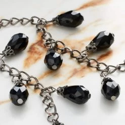 Best Pirce ⌛ Black Teardrop Glass Beads Chain, 15mm by Bead Landing™ ⭐ -Deals Bead Landing Store 10290860 20