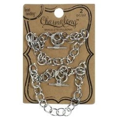 Hot Sale ⭐ Rhodium Bracelets by Bead Landing™ 🧨 -Deals Bead Landing Store 10315503