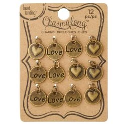 New 🛒 Brass Reverse Heart Charms by Bead Landing™ 🔥 -Deals Bead Landing Store 10316361 30