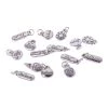 Hot Sale 😍 12 Packs: 15 ct. (180 total) Charmalong™ Rhodium Words Charms by Bead Landing™ 🔥 -Deals Bead Landing Store 10316374 1