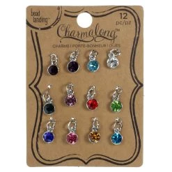 Budget 🔔 12 Packs: 12 ct. (144 total) Charmalong™ Crystal Gems Charms by Bead Landing™ ⭐ -Deals Bead Landing Store 10316382 1