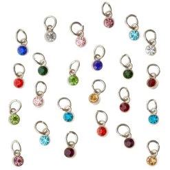 Wholesale ⌛ Bead Landing™ Charmalong™ 24 Mini Glass Charms 👏