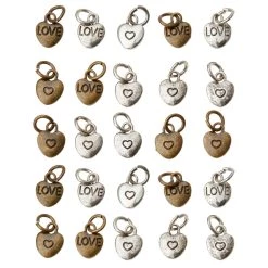 Top 10 🎁 Charmalong™ Metal Heart-Shaped Charms by Bead Landing™ 👍