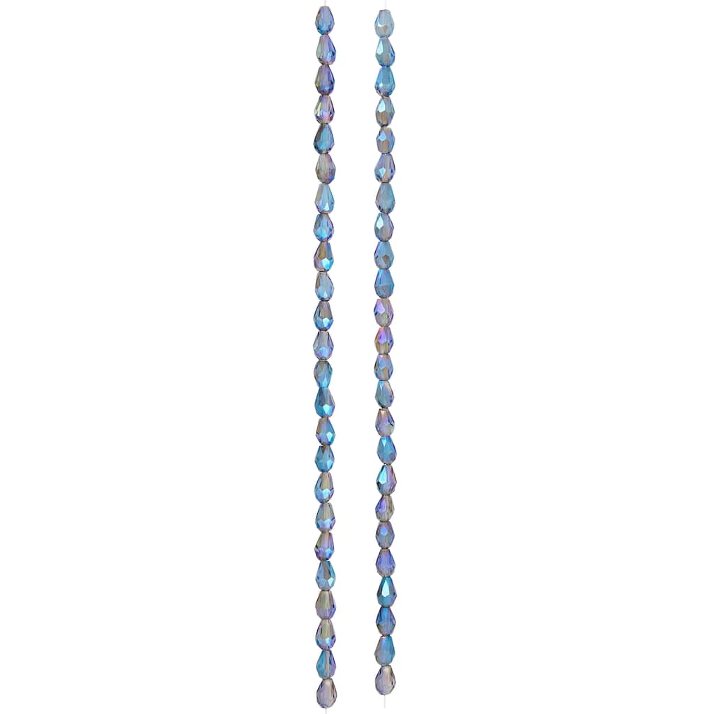 Buy ๐ Blue Small Lustrous Teardrop Glass Beads, 6mm by Bead Landing™ ๐งจ 5 Buy ๐ Blue Small Lustrous Teardrop Glass Beads, 6mm by Bead Landing™ ๐งจ - Image 3