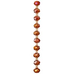 Promo 💯 Amber Faceted Glass Rondelle Beads by Bead Landing™ ✨ -Deals Bead Landing Store 10322172 30