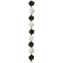 New 🔥 Black & White Flower Beads, 10mm by Bead Landing™ 🔥 7 New 🔥 Black & White Flower Beads, 10mm by Bead Landing™ 🔥 -Deals Bead Landing Store 10322282 30