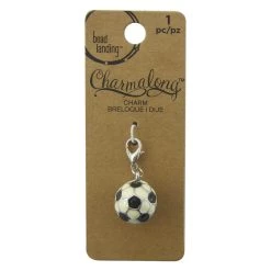 Top 10 🛒 Charmalong™ 3D Soccer Charm by Bead Landing™ ✔️ -Deals Bead Landing Store 10334870