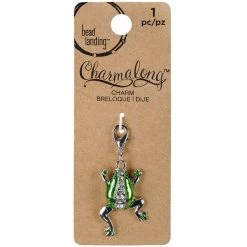 Flash Sale ❤️ Charmalong™ Frog Novelty Charm By Bead Landing™ 🔥 -Deals Bead Landing Store 10334908