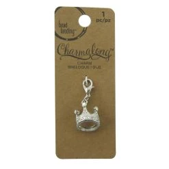 Best Sale 🛒 Charmalong™ Crown Charm by Bead Landing™ 🥰 -Deals Bead Landing Store 10334995