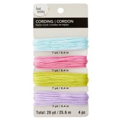 Best reviews of 🧨 Bead Landing™ Nylon Cord, Pastels ✨