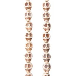 Best reviews of 👏 White Turquoise Skull Beads, 10mm by Bead Landing™ 🧨