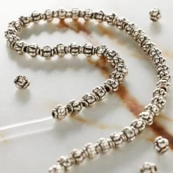 Cheapest 🔔 Antique Silver Melon Metal Rondelle Beads, 4mm by Bead Landing™ ✨ -Deals Bead Landing Store 10374640 20