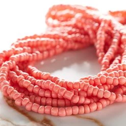 Outlet π Coral Glass Medium Rondelle Seed Beads, 6/0 by Bead Landing™ π₯° 6 Outlet π Coral Glass Medium Rondelle Seed Beads, 6/0 by Bead Landing™ π₯° -Deals Bead Landing Store 10393271 20