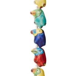 Promo 💯 Ceramic Toucan Beads, 22mm by Bead Landing™ 🎁