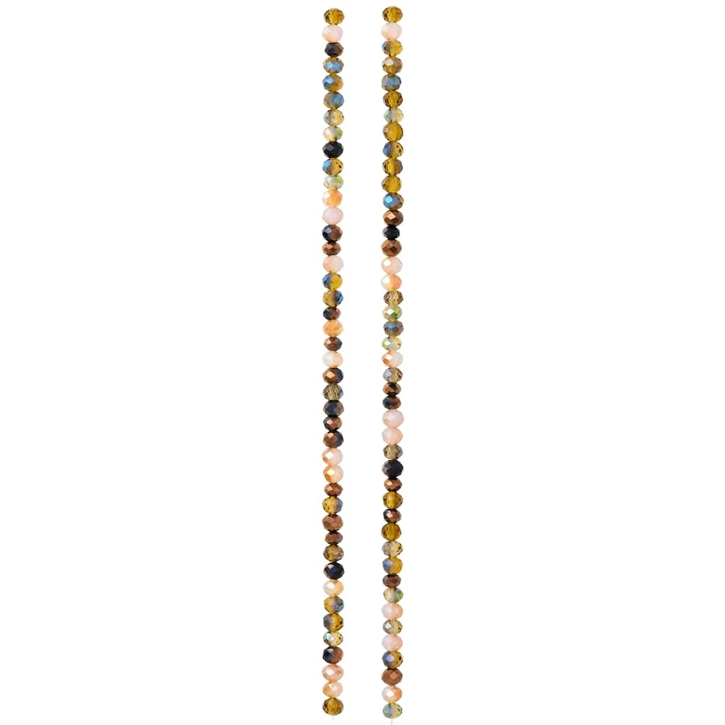 Buy ๐ฏ Amber Mix Faceted Glass Rondelle Beads, 3mm by Bead Landing™ ๐ 5 Buy ๐ฏ Amber Mix Faceted Glass Rondelle Beads, 3mm by Bead Landing™ ๐ - Image 3