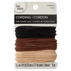 Buy 🤩 Bead Landing™ Suede Leather Value Pack 🔥