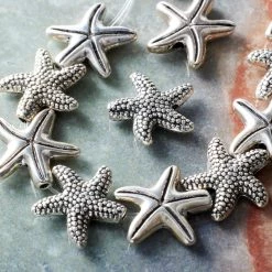 Flash Sale 🛒 Silver Starfish Mix Metal Beads, 14mm by Bead Landing™ ✨ -Deals Bead Landing Store 10393678 20