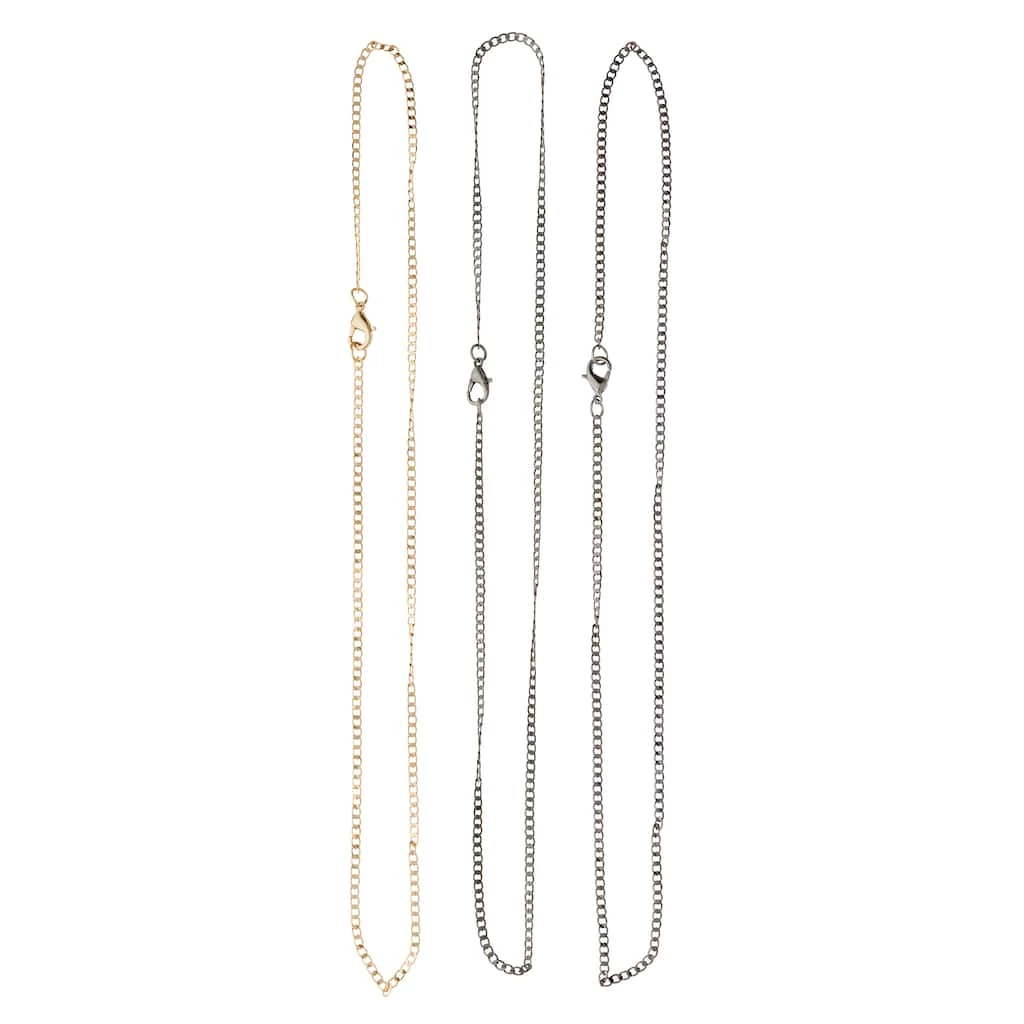 Deals 💯 Mixed Metal Chains by Bead Landing™ 🎉 3 Deals 💯 Mixed Metal Chains by Bead Landing™ 🎉