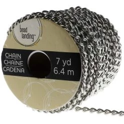 Best Sale 👍 6 Pack: 7yd. Rhodium Curb Chain Spool by Bead Landing™ 🤩 -Deals Bead Landing Store 10397621