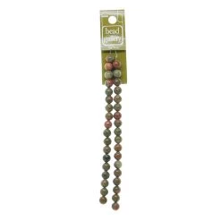 Best reviews of 😀 12 Pack: Green Unakite Round Beads, 8mm by Bead Landing™ 🤩 -Deals Bead Landing Store 10401566 1