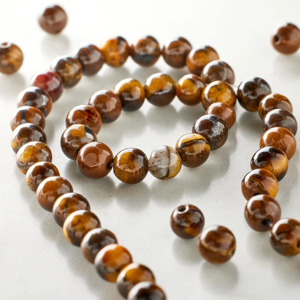 Deals β¨ Tiger Eye Round Beads, 4mm by Bead Landing™ π 4 Deals β¨ Tiger Eye Round Beads, 4mm by Bead Landing™ π - Image 2