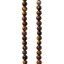 Deals ✨ Tiger Eye Round Beads, 4mm by Bead Landing™ 🌟