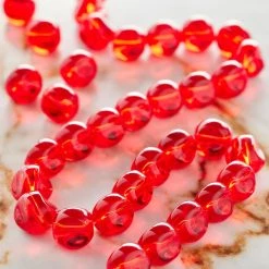 Discount ✨ Ruby Cut Glass Round Beads, 10mm by Bead Landing™ 🤩 -Deals Bead Landing Store 10401701 20