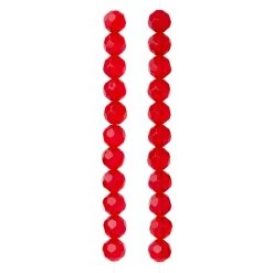 Cheap 🧨 Ruby Faceted Glass Round Beads, 14mm by Bead Landing™ ✔️ -Deals Bead Landing Store 10401727 30