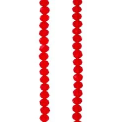 Outlet 🔥 Ruby Faceted Glass Rondelle Beads, 6mm by Bead Landing™ 😍