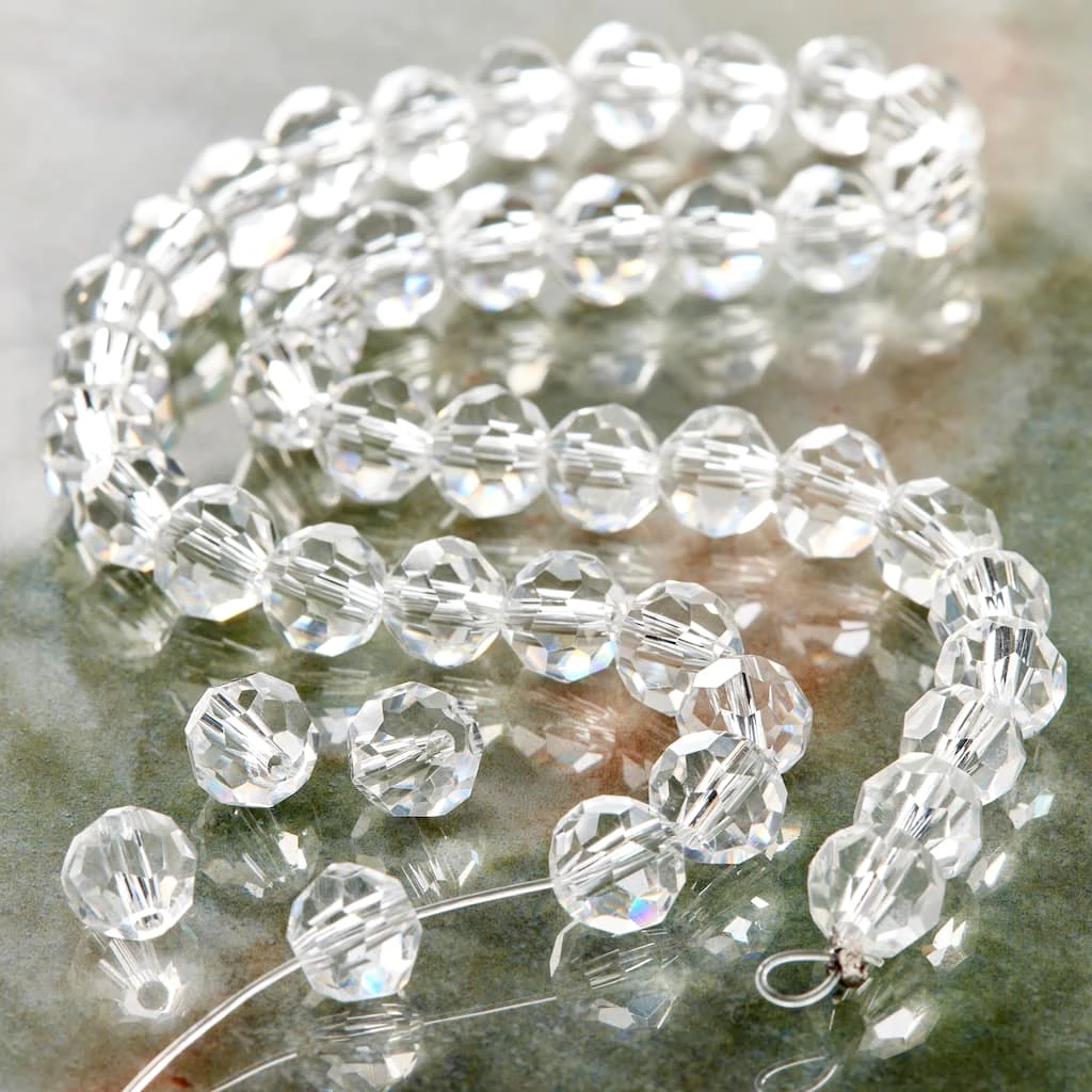 Coupon π Crystal Glass Faceted Round Beads, 8mm by Bead Landing™ β€οΈ 4 Coupon π Crystal Glass Faceted Round Beads, 8mm by Bead Landing™ β€οΈ - Image 2