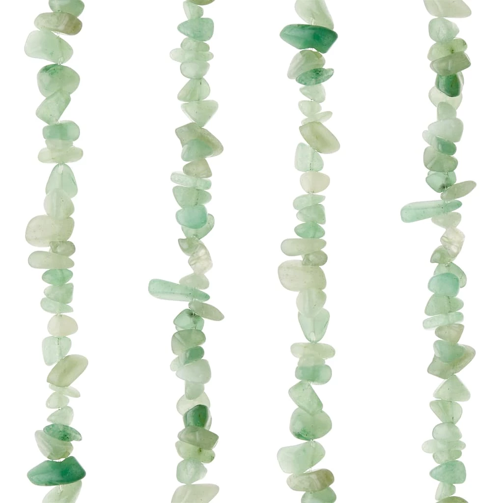 Outlet 😍 Green Aventurine Chip Beads, 7mm by Bead Landing™ 🥰 3 Outlet 😍 Green Aventurine Chip Beads, 7mm by Bead Landing™ 🥰